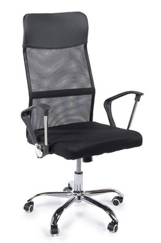 Chaise de bureau pivotante ERGO - noir