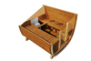 Ulkosauna Uku 230 4-6 hengelle / Sähkö- tai Harvia-puukiuas / Laadukas pohjoismainen kuusikuusi ( mänty lämpöpuu) | Wellness | Rentoutuminen | SPA | Wellness | Rentoutuminen | SPA | Wellness | Rentoutuminen | SPA | Nordic Style | Lämpöpuu | Lämpöpuu