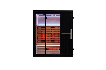 Сауна OFS06B-4 – Компактна вътрешна сауна за апартамент / Инфрачервена сауна