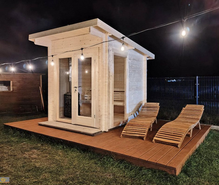 Āra sauna/CUBE PANORAMA