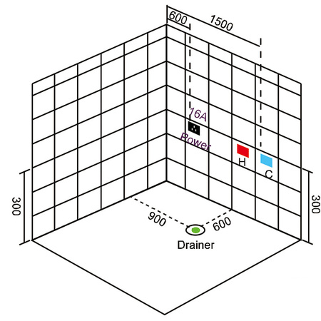 Vasca idromassaggio per casa | Bianca 42 getti 180×120 | Jacuzzi