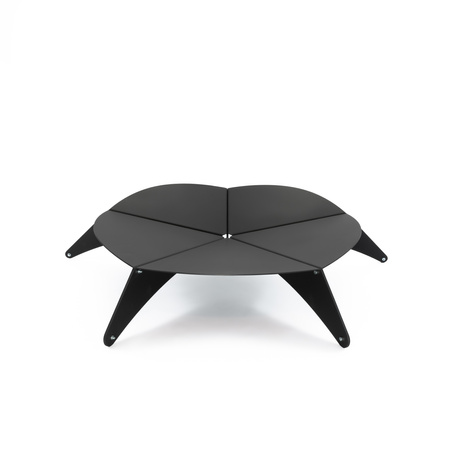 Садовий камін з коробкою - промислове вогнище для тераси або саду