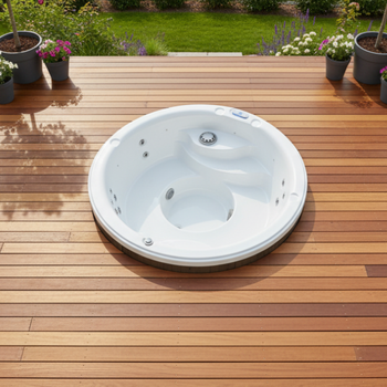 Prémiové jacuzzi OF-V2001 – priestranné 5-miestne SPA s hydromasážou, LED osvetlením, Bluetoothom a ozonizáciou