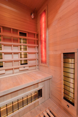 MO-EA2R Infravörös szauna himalájai sókövekkel | Wellness | Relax | Spa | Spa | Telepítésre kész | Home spa