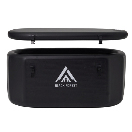 Extralink Eisbadewanne | Walrossbadewanne | 160x85x65cm, schwarz