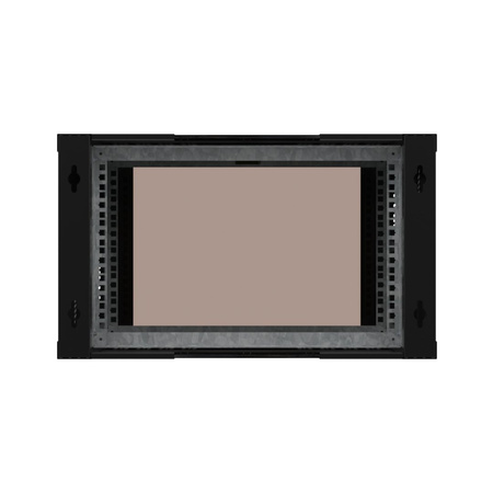 Extralink Premium 6U 600x450 Black | стійкова шафа | монтаж без інструментів, настінний