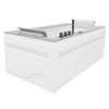 Μπανιέρα υδρομασάζ Boston 926 White 180x100 cm – Κομψή μπανιέρα SPA για το μπάνιο