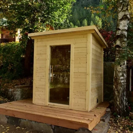 Udendørs sauna/BRICO SAUNA