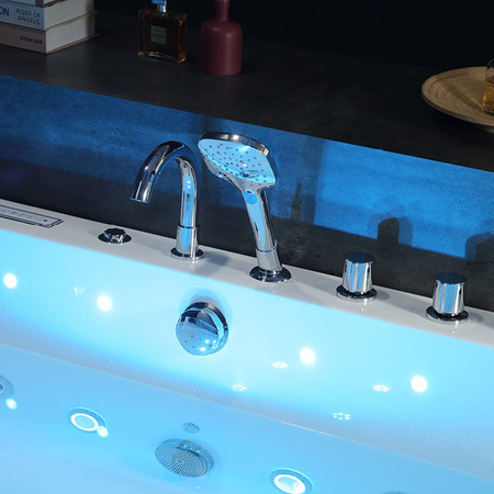 Whirlpool bad voor thuis | Wit 42 jets 180×120 | Jacuzzi