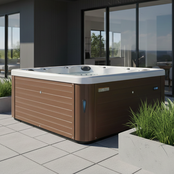 Udendørs jacuzzi SPA750 200x200 cm – komfort og afslapning i din have