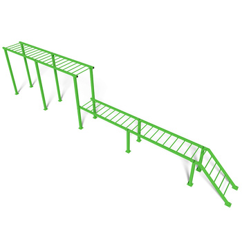 Two level monkey bar KF907.6 – Avanceret vandret stige til en hinderbane