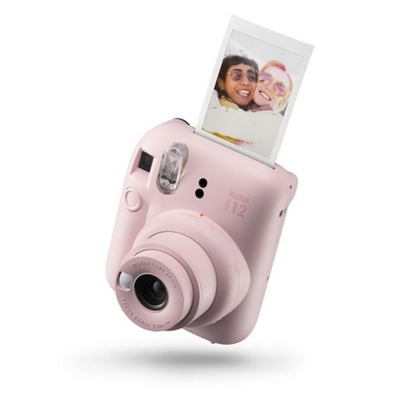 Instax mini 12 розов фотоапарат със светкавица fujifilm