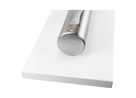 Fritstående biopejs Stainless hvid gloss