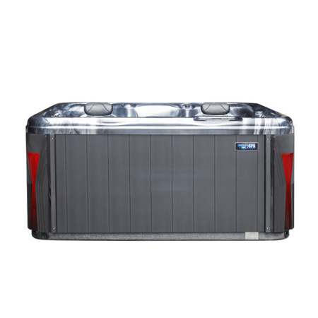 Dārza džakuzi SPA566 200x200 cm - luksusa spa vanna ar burbuļvannu dārzam un terasei