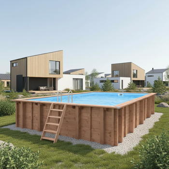 Piscina de madera Perla del Sur