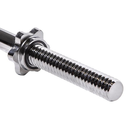 BARRE DROITE GPR120 6,75KG AVEC FILETAGE ET PINCE 1200MM HMS