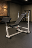 Wide universal bench ST314 with additional equipment