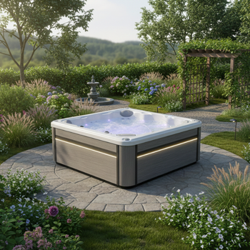 Jacuzzi OF-6002 Pro – luksuzni SPA za 6 osoba s hidromasažom, Bluetoothom i LED rasvjetom