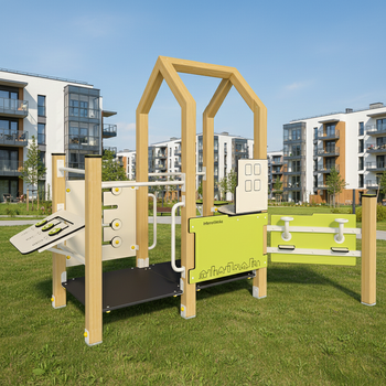 Umfassendes Spielplatz-Set LK303 – ein farbenfrohes Spielset für die Jüngsten