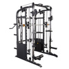 Cyklop 2 + 60kg Talerzy Olimpijskich 4x5kg 4x10kg UWN070 Suwnica Ze Stosem Semi Comercial HMS