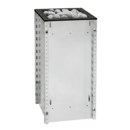 Fornello compatto per sauna CORE SS 6kW | Design individuale con finitura moderna