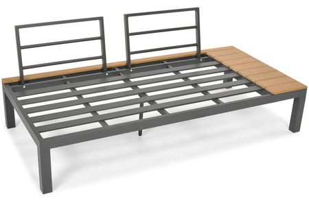 Narożnik ogrodowy aluminiowy BALI | aluminiowe meble ogrodowe, nowoczesny design, na taras i do ogrodu