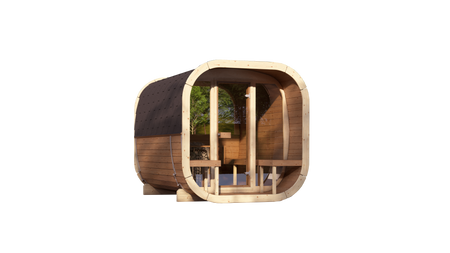 Eke 280 välissaun 4-6 inimesele / Elektri- või Harvia puuküttega keris / Kvaliteetne põhjamaine kuusk ( männi termopuit) | Wellness | Lõõgastumine | SPA | Wellness | Lõõgastumine | SPA | Nordic Style | Termopuit