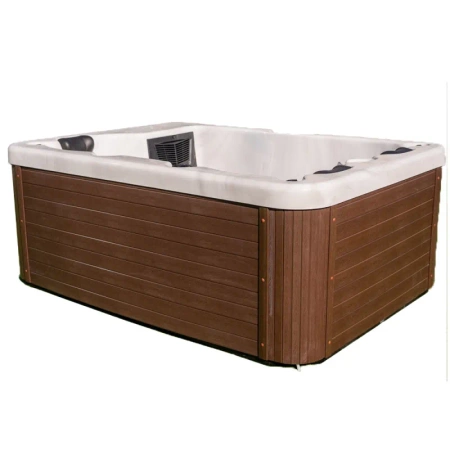 Tvåpersoners SPA-badkar Geniss ZR7011 – Jacuzzi med 29 jets hydromassage, vattenmassage och avkoppling hemma, Hem-Spa