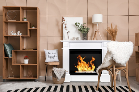 Verona Colosseum Portal biopejs med glas – en elegant røgfri pejs