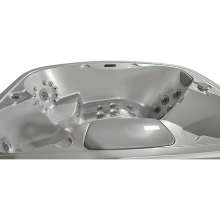 Dārza džakuzi SPA516 White Pearl ar antracīta korpusu 170x210 cm - kompakta greznība jūsu dārzā