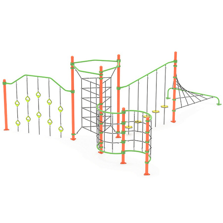 Complesso Giochi "Rope Adventure" LK801 – Complesso giochi multifunzionale per bambini