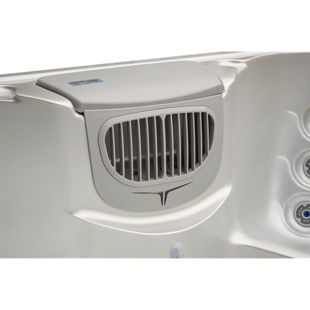 Aia mullivann SPA516 White Pearl antratsiitse korpusega 170x210 cm - kompaktne luksus teie aias