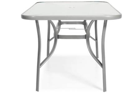 Table de jardin PORTO - argent
