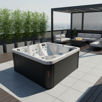 Udendørs jacuzzi SPA750 200x200 cm – komfort og afslapning i din have