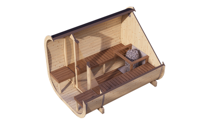 Eke 280 välissaun 4-6 inimesele / Elektri- või Harvia puuküttega keris / Kvaliteetne põhjamaine kuusk ( männi termopuit) | Wellness | Lõõgastumine | SPA | Wellness | Lõõgastumine | SPA | Nordic Style | Termopuit