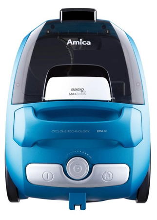 Bagless Home Vacuum Cleaner with Powerful EPA 12 Filtration System - Amica BAGIO Eco VM3041