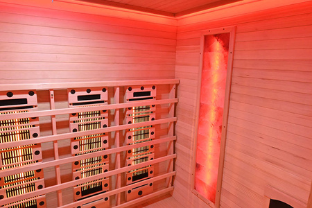 MO-RL4ST Infrarød sauna med saltstein + turmaliner
