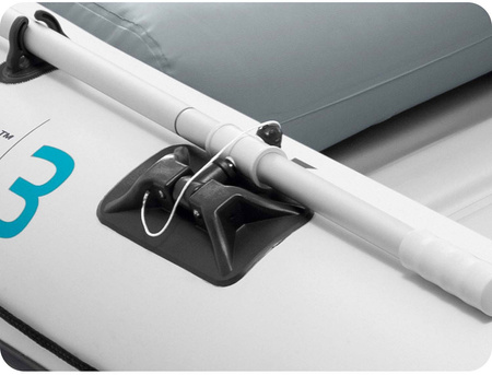 Mariner 3 nafukovací ponton pro 3 osoby pádla pumpa držáky prutů a motor INTEX 68373