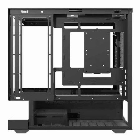 Darkflash F1 Computergehäuse (Schwarz) + 6 ARGB-Lüfter