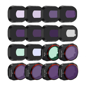 Conjunto de 16 filtros Freewell para o drone DJI Mini 4 Pro Mega Pack