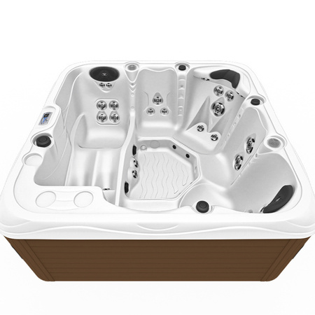 Садове джакузі SPA753 200x200 см - компактний відпочинок в сучасному стилі