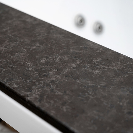 Otthoni fürdőkád Boston 926 Black | Ash 180x100 cm 46 fúvókák | Jacuzzi