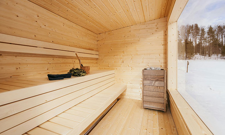 Sauna Interior OFS01-2 – Sauna Compacta para Casa