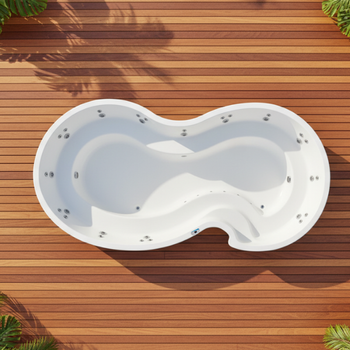 Jacuzzi OF-V6001 – ευρύχωρο SPA για 13 άτομα με υδρομασάζ, LED, Bluetooth και οζονιστή