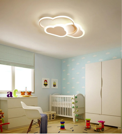 ΠΑΙΔΙΚΟ ΦΩΤΙΣΤΙΚΟ ΟΡΟΦΗΣ LED ΛΕΥΚΑ ΣΥΝΝΕΦΑ 58W + ΤΗΛΕΧΕΙΡΙΣΤΗΡΙΟ DL-I03