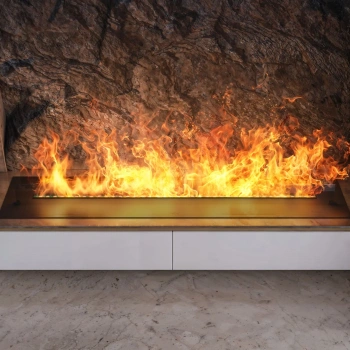 Steam Fireplace INVAPO INSERT 1800 - Elegant Fireplace for Your Home
