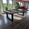 Table de billard Greg – Table à manger et tennis de table 3‑en‑1Compacte, design et durable