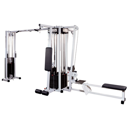 ST104 — Stazione di allenamento professionale multifunzionale a 4 postazioni con cavo incrociato (Cross Over)