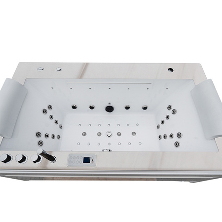 Μπανιέρα υδρομασάζ Boston 926 White 180x100 cm – Κομψή μπανιέρα SPA για το μπάνιο