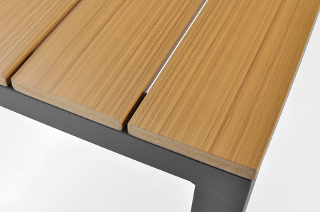 Vrtni kotiček s funkcijo ležalnika LAGOS- siva | vrtni kotiček, sedežna garnitura, udobje na terasi